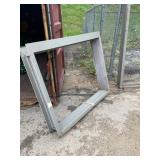 STEEL WINDOW FRAME, 42"x 52"