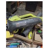 RYOBI CORDLESS BLOWER, BATTERY & CHARGER, MISC