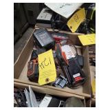 B&D DRIVER, BATTERIES, CHARGERS