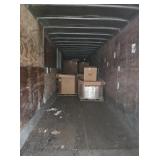 CONTENTS OF TRAILER - PLASTIC, MISC
