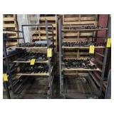 TWO ROLLER RACKS