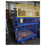 ROLLER FORKLIFTABLE MAN BASKET