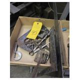 MISC CALIPERS, SQUARES, MICROMETERS
