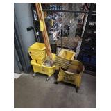 MOP BUCKETS & TRASH CANS