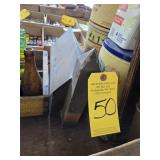 TIN CHAPEL, COLLECTOR TINS, CABIN W/ INDIANS
