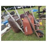 TRUE TEMPER 5 CU FT WHEELBARROW & OTHER