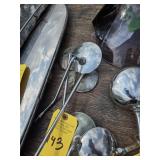 PAIR +1 OF MOTORCYCLE REARVIEW MIRRORS