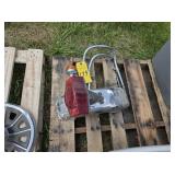 CB750 REAR FENDER, SISSY BARS,