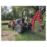 2017 MAHINDRA MAX 26 MINI BACK HOE