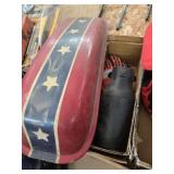 RACING GOGLES, GLOVES, EXHAUST TIP, FARING