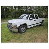 2000 CHEVY SILVERADO 1500 Z71, EXT. CAB, 4X4