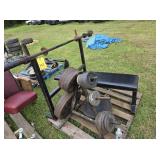 WEIGHT BENCH, OLYMPIC WEIDER WEIGHTS