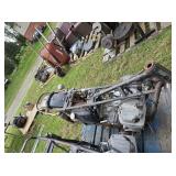 1974 CB750 MOTORCYCLE FRAME & ENGINE