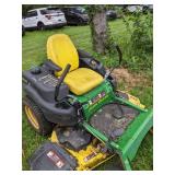 JOHN DEERE EZTRAK ZERO TURN MOWER