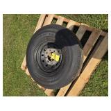 GOODYEAR ENDURANCE ST235/85R16 TIRE & RIM(8 LUG)