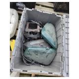 MISC MOTORCYCLE PARTS, 2 BINS