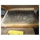 COMPLETE MEYER GAGE PIN SET, .251-.500 MINUS
