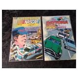 2 Nascar Comic Books, Various