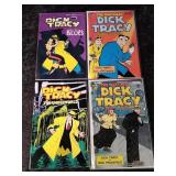 Dick Tracy, 4 Various Issues, No Copies