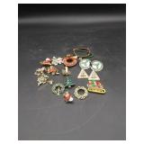 Christmas Themed Costume Jewelry