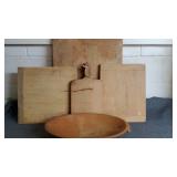 Wooden Cutting Boards & Misc