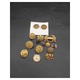 Military Buttons & Misc