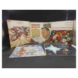 Vtg Christmas Vinyl Records