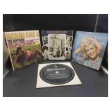 Box of Vtg Vinyl Records Mixed Artists