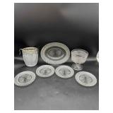 Anchor Hocking Miss America Clear Depression Glass