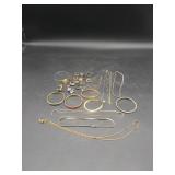Misc Goldtone/Silvertone Costume Jewelry