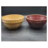 2 Stoneware Bowls