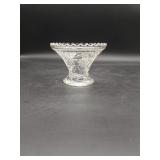 Early American Presscut Vase