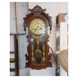 Antique Wood Wall Clock