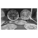 6 Clear Serving Trays