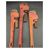 3 Pipe Wrenches