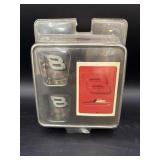 Dale Jr. Nascar Shotglasses & Playing Cards NIB