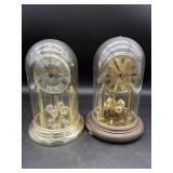 Bulova & Concordia Anniversary Clocks
