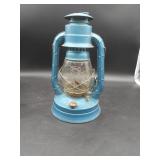 Dietz Blue Lantern with Dietz on Globe