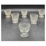 24 Big Top Peanut Butter Sherbert Glasses