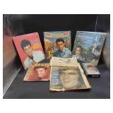 Vtg Elvis Pressley Records & Misc