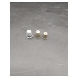 Rexall Thimble & 2 Misc Thimbles