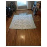 3.5 Yards of Upholstry Fabric & 1 Quilt