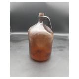 Vtg 1 Gallon Amber Purex Jug