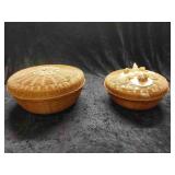 2 Baskets with Lids