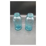 Blue Mason Half Gallon Jars