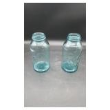 Blue Mason Half Gallon Jars