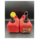 2 Small Gas Cans