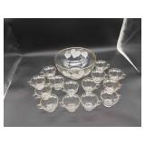 Anchor Hocking Grape Leaf Punch Bowl