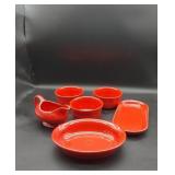 6 pc Fiestaware