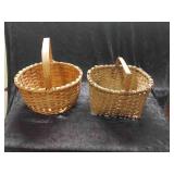 2 Vtg Baskets